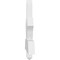 Ekena Millwork Redmond Architectural Grade PVC Gable Bracket, 48"W x 18"H x 2"D x 4"F, 9/12 Pitch GBP048X18X0204RED00 - alternate 3